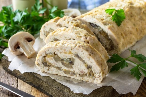 Turkey mince roll is a simple and delicious recipe, how to cook step by step