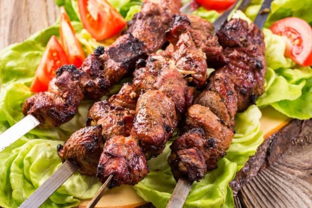 Caucasian pork kebab