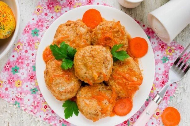 Rabbit meat cutlets