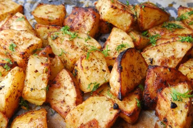 Classic potatoes in a rustic way