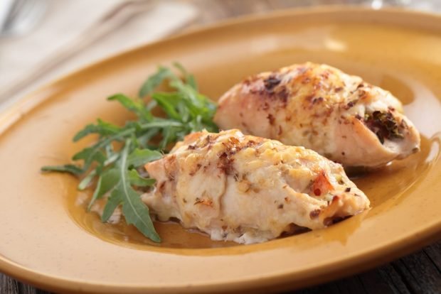 Chicken rolls with cheese