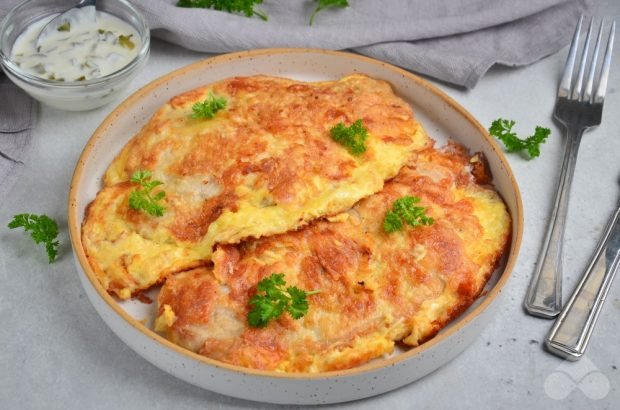 Pork chops in cheese batter