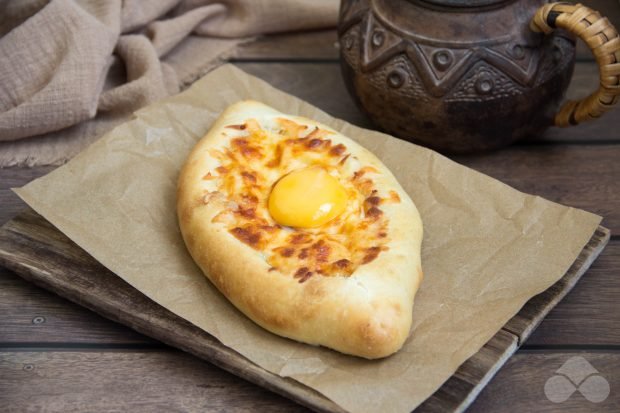 Adjarian khachapuri without yeast – a simple and delicious recipe with photos (step by step)