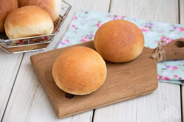 Kefir buns – a simple and delicious recipe with photos (step by step)