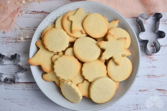 Shortbread cookies: photo of recipe preparation, step 6