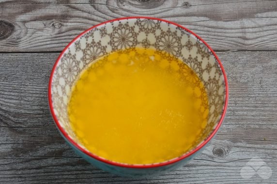 Cookies with peanut paste: photo of recipe preparation, step 1