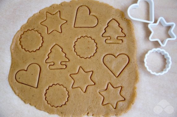 Ginger cookies: photo of recipe preparation, step 8