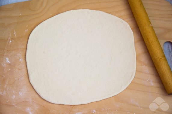 Khachapuri imeruli: photo of recipe preparation, step 3