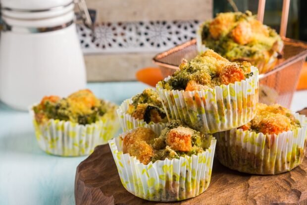 Vegetable muffins with carrots and broccoli – a simple and delicious recipe, how to cook step by step