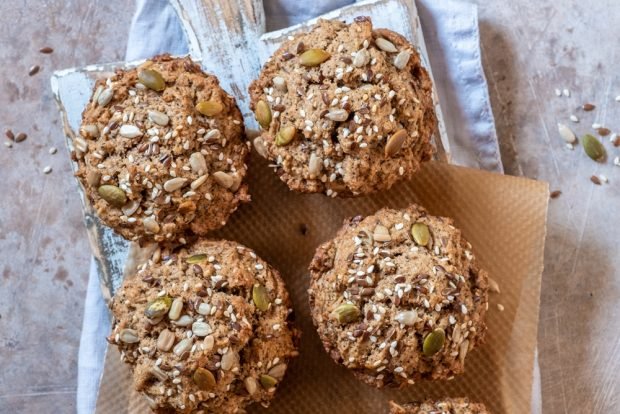 Muffins on flaxseed flour – a simple and delicious recipe, how to cook step by step