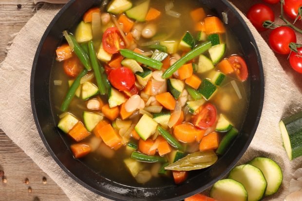 Vegetable soup with beans – a simple and delicious recipe, how to cook step by step