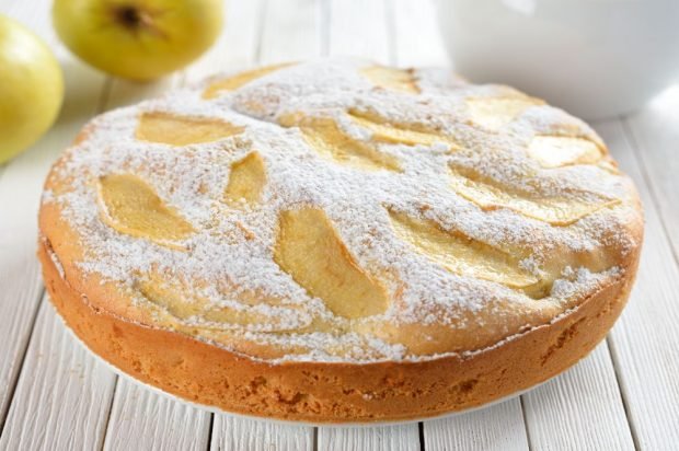 Classic charlotte with apples is a simple and delicious recipe, how to cook step by step