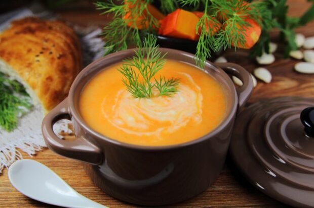 Pumpkin cream soup 