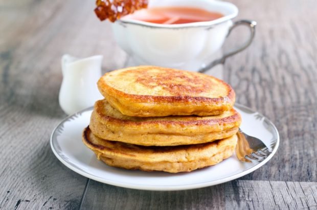 Lean pumpkin pancakes