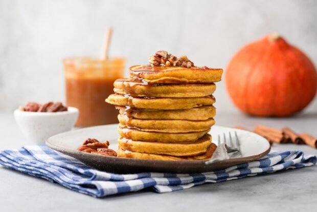 Pumpkin pancakes