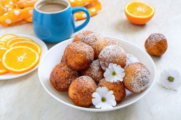 Orange donuts 