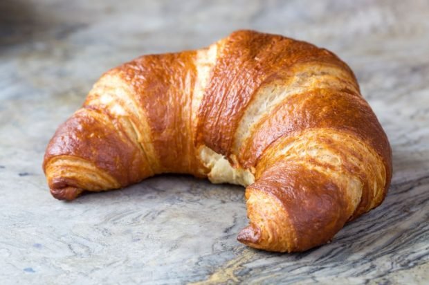 Classic recipe for French croissants