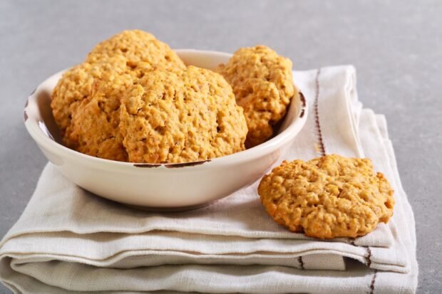 Pumpkin-oatmeal cookies without sugar – a simple and delicious recipe, how to cook step by step