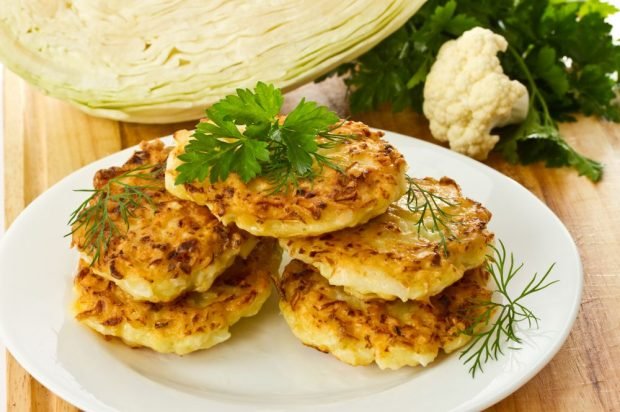 Pancakes from two types of cabbage – a simple and delicious recipe, how to cook step by step