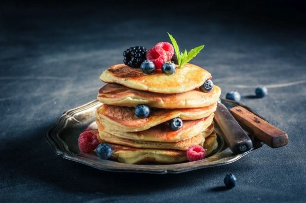 Classic American pancakes