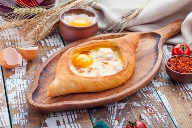 Adjarian khachapuri PP is a simple and delicious recipe, how to cook step by step