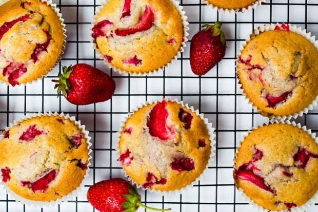 Strawberry cupcakes