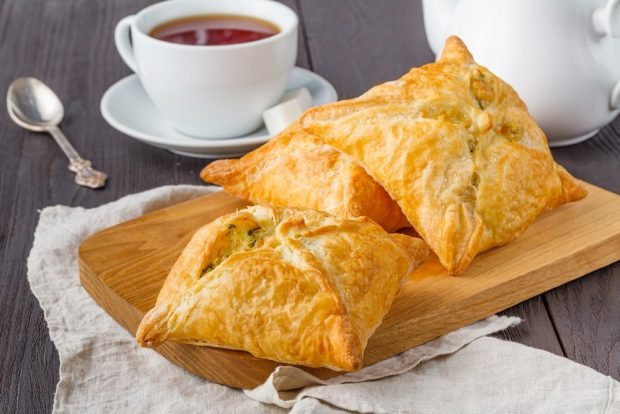 Puffs with cheese and herbs – a simple and delicious recipe, how to cook step by step