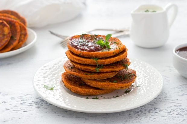 Tender pancakes made of lentils