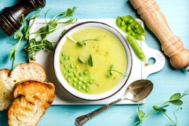 Summer pea soup – a simple and delicious recipe, how to cook step by step
