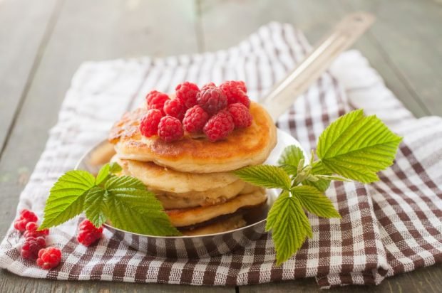 Pancakes in the oven