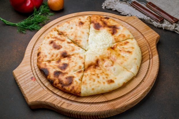 Khachapuri on ayran 