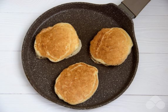 Lean pancakes: photo of recipe preparation, step 4