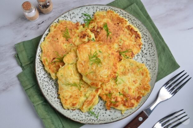 Zucchini pancakes