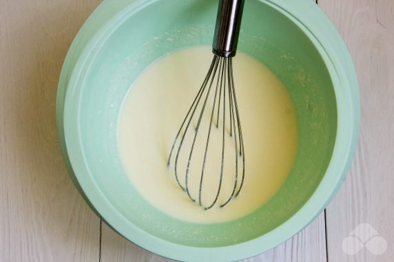 Pancakes with ricotta and honey: photo of recipe preparation, step 1