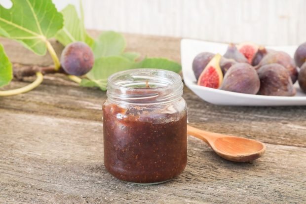 Fig jam with orange is a simple and delicious recipe, how to cook step by step