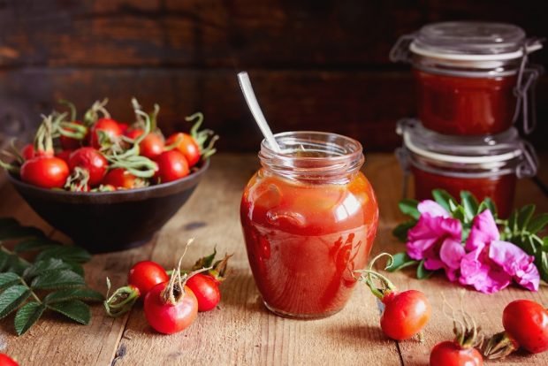 Rosehip jam – a simple and delicious recipe, how to cook step by step