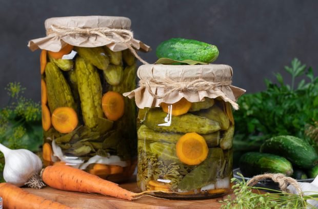 Cucumbers in Bulgarian for winter