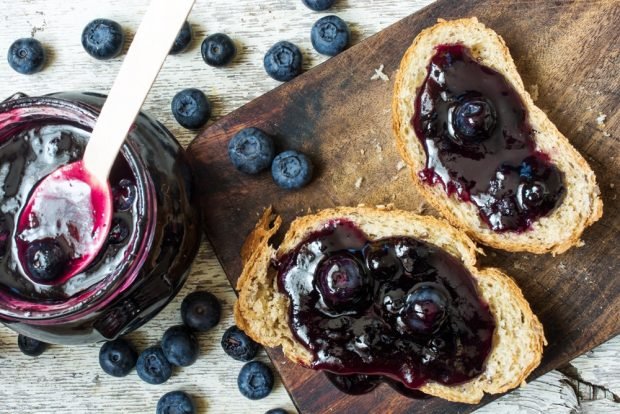 Canadian blueberry jam