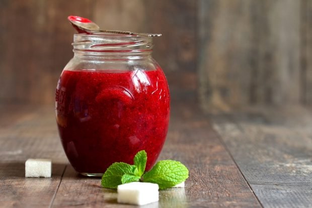 Cranberries with sugar for the winter without cooking