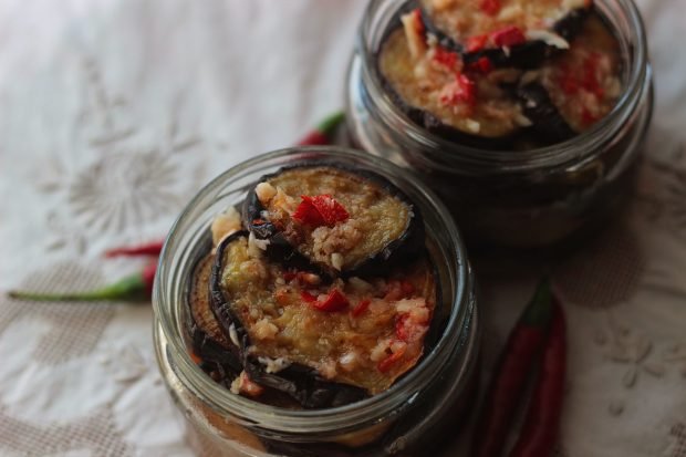 Fried eggplant for winter 