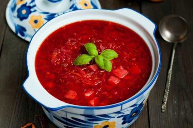 Classic borscht recipe