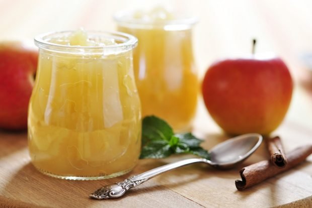 Apple jam with mint is a simple and delicious recipe, how to cook step by step