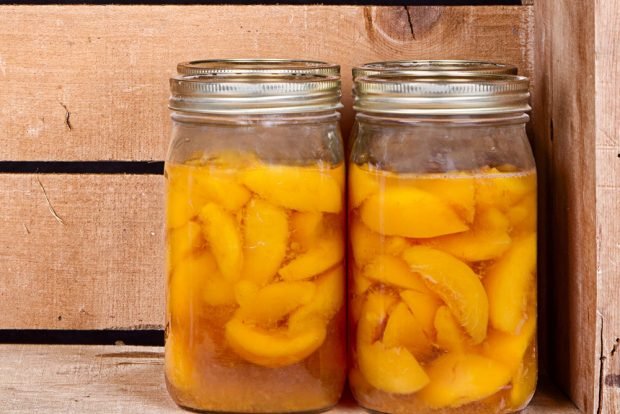 Peach compote with sugar – a simple and delicious recipe, how to cook step by step