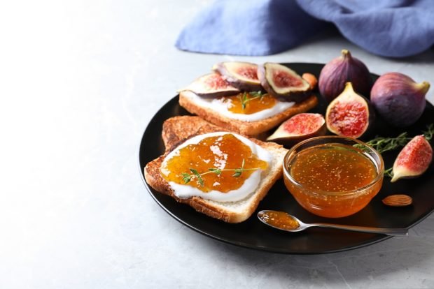 Fig jam without cooking – a simple and delicious recipe, how to cook step by step