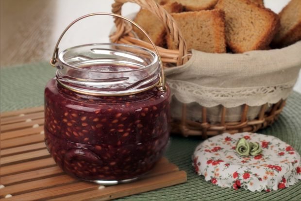 Grape jam with gelfix is a simple and delicious recipe, how to cook step by step