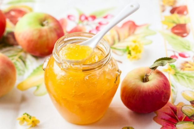 Apple jelly without gelatin