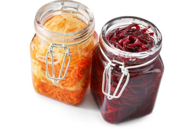 Pickled beetroot for borscht for winter in jars