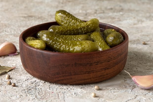 Pickled gherkins