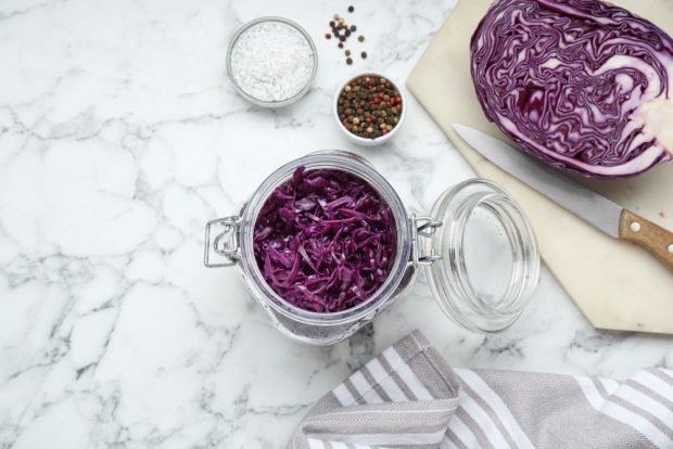 Red pickled cabbage – a simple and delicious recipe, how to cook step by step