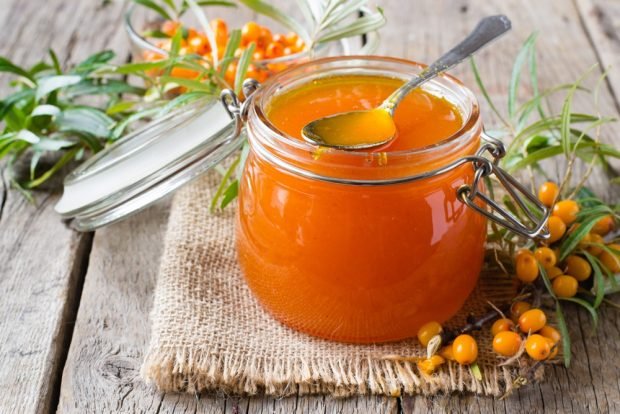 Sea buckthorn concentrate for winter